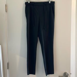 Zara pants with pleating and tie waist